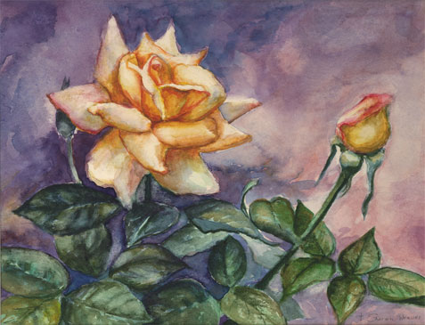 Learn to Paint Using the right subject like My Father's Rose