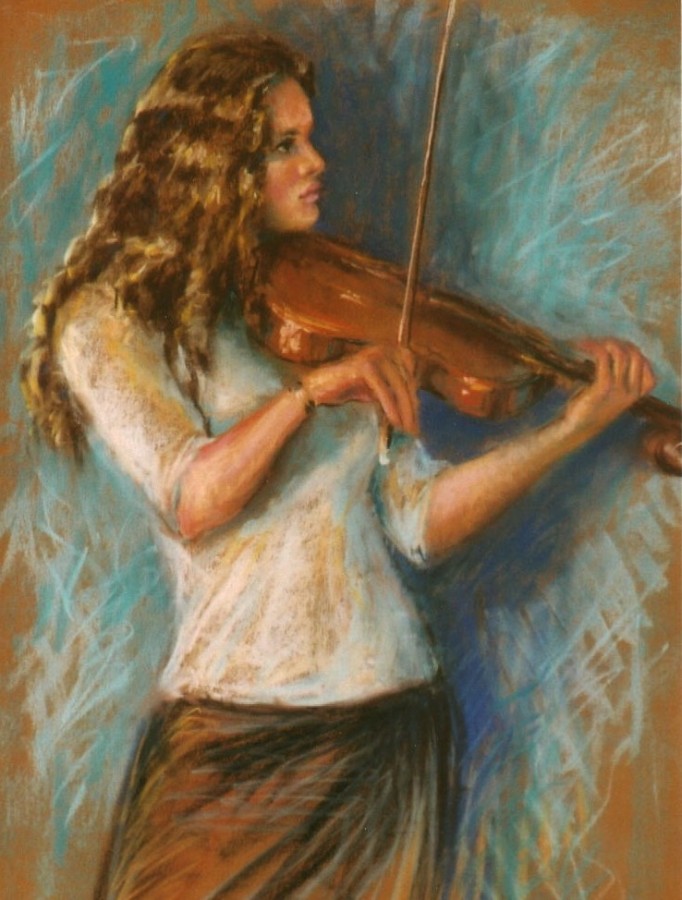Violin Model 2002 - Pastel - Sold