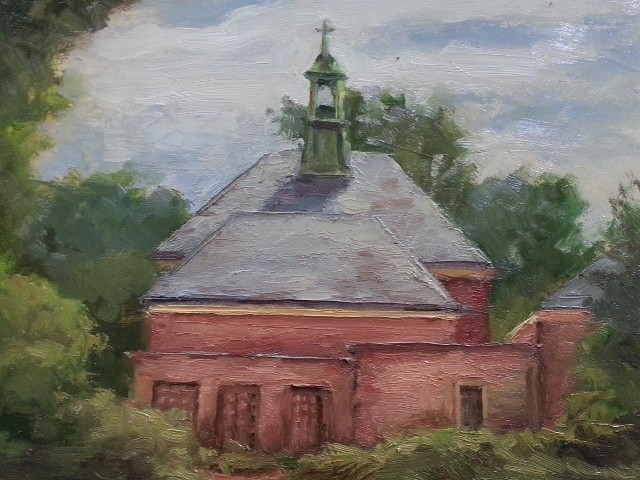 Steeple - Oil - 8 x 10 - Available